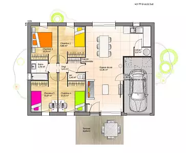 Maison neuve, 92 m²