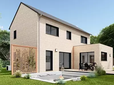 Maison neuve, 125 m² - Merlevenez (56700)