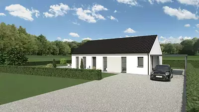 Maison neuve, 105 m²