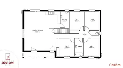 Maison neuve, 108 m²