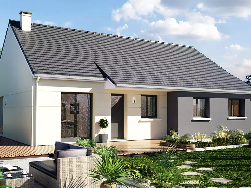 Maison neuve, 100,96 m² - Canteleu (76380)