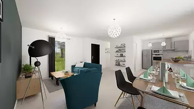 Maison neuve, 76 m²