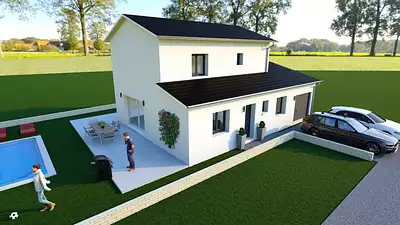 Maison neuve, 118 m²