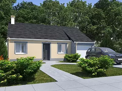 Maison neuve, 61,02 m²