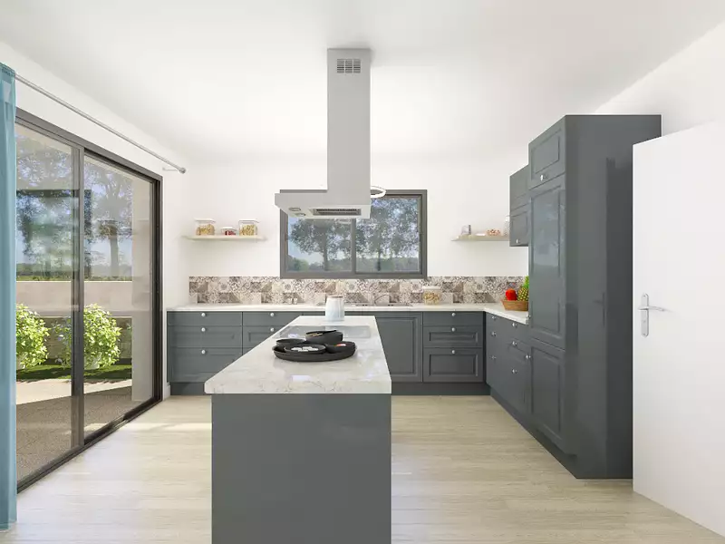 Maison neuve, 100 m² - Saint-Denis-lès-Bourg (01000)