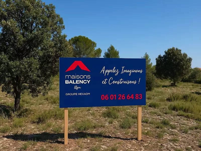 Terrain à bâtir, 1 000 m² - Lirac (30126)