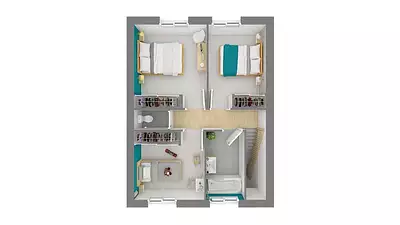 Maison neuve, 95 m²