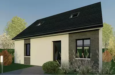 Maison neuve, 69,68 m²