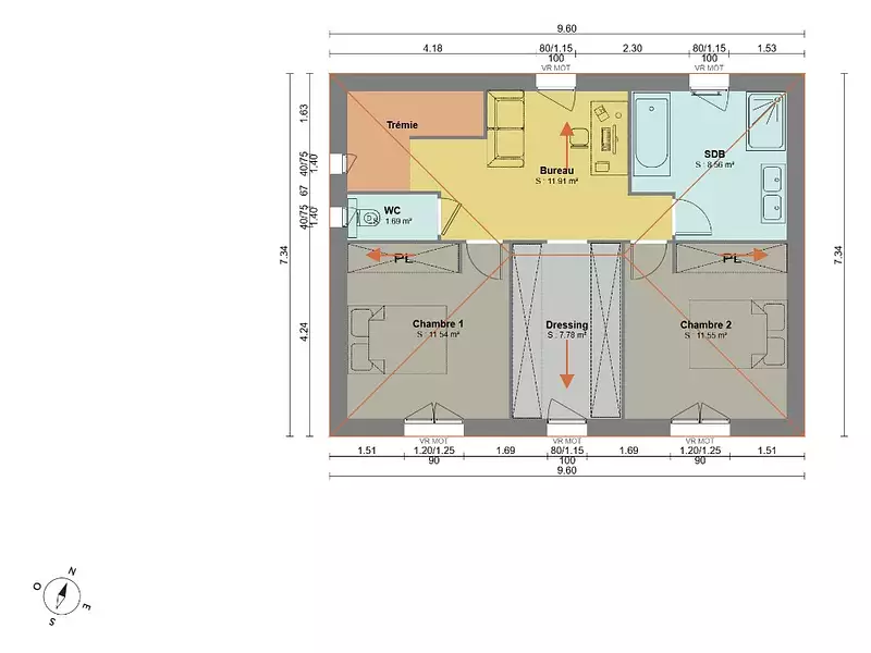 Maison neuve, 130 m² - Eyguières (13430)