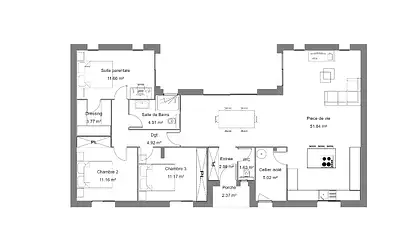 Maison neuve, 110 m²