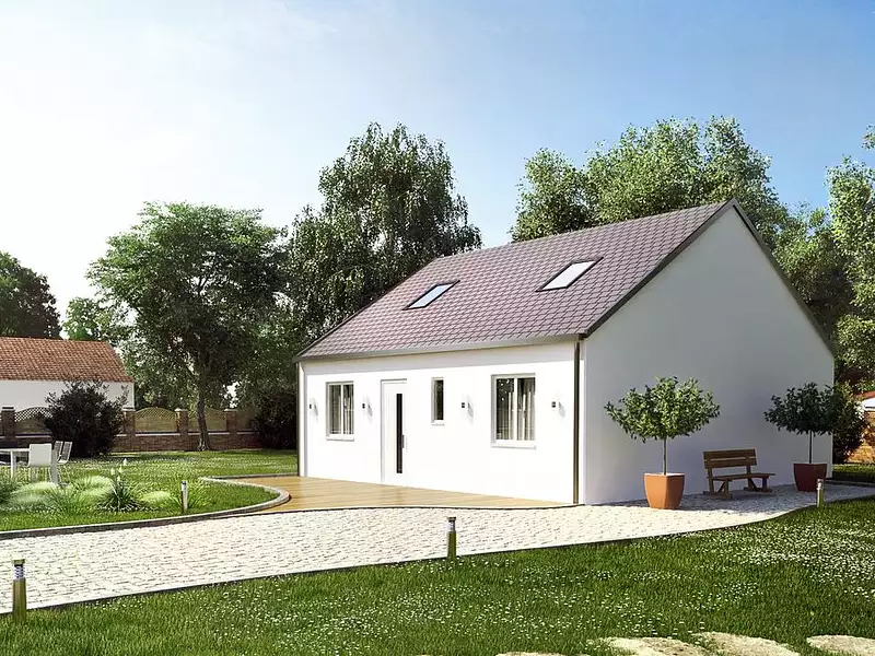 Maison neuve, 95 m² - Saint-Mars-la-Brière (72470)