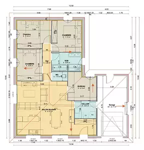 Maison neuve, 100 m²