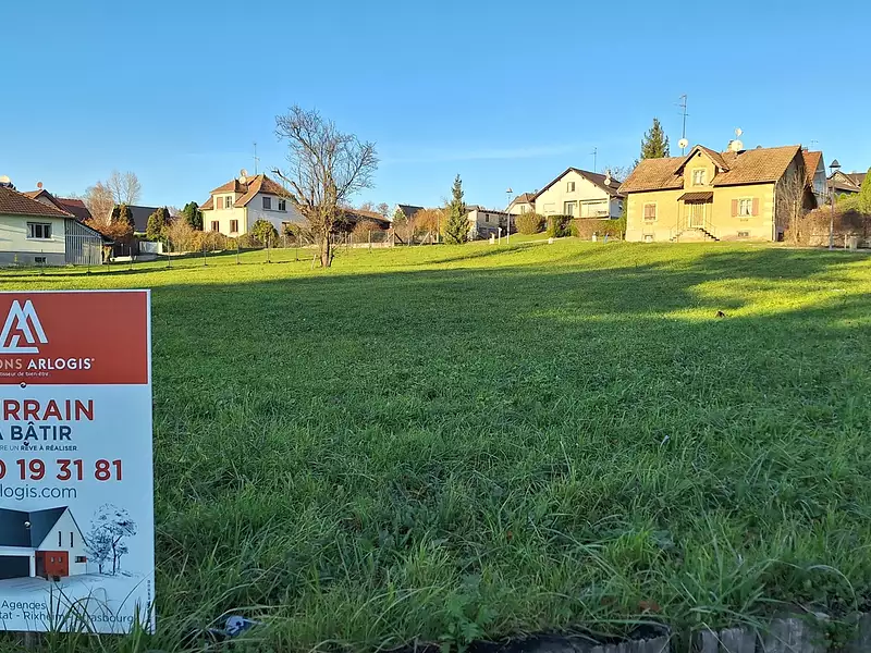 Terrain à bâtir, 418 m² - Werentzhouse (68480)