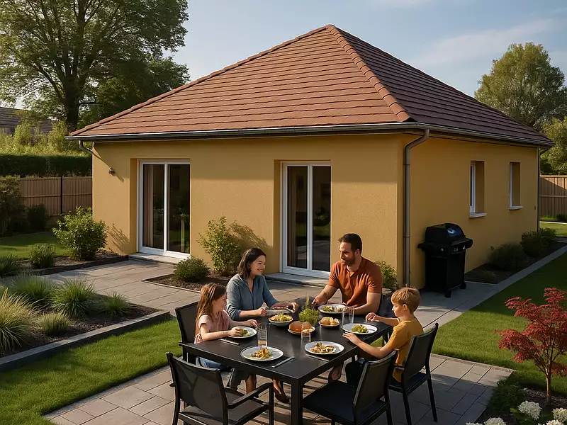 Maison neuve, 84 m² - Bouvesse-Quirieu (38390)