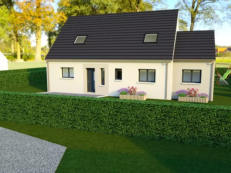Maison neuve, 145 m² - Le Neubourg (27110)