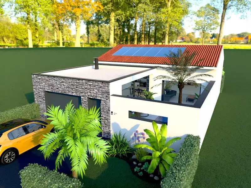 Maison neuve, 70 m² - Elne (66200)