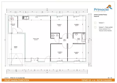 Maison neuve, 78 m²