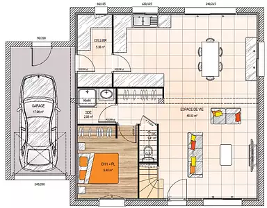 Maison neuve, 133 m²
