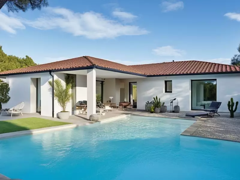 Maison neuve, 108 m² - Saint-Laurent-de-la-Prée (17450)