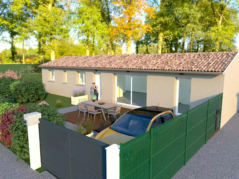 Maison neuve, 73 m² - Montberon (31140)