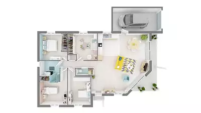 Maison neuve, 120 m²