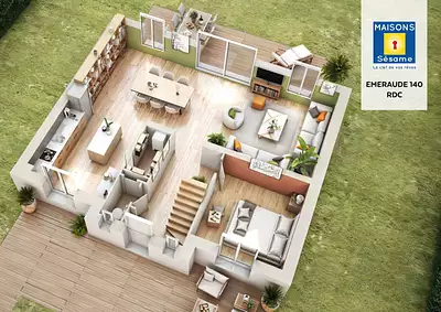 Maison neuve, 139 m²