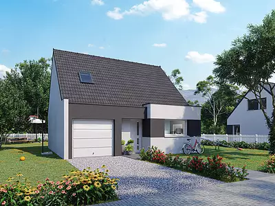Maison neuve, 85,53 m²