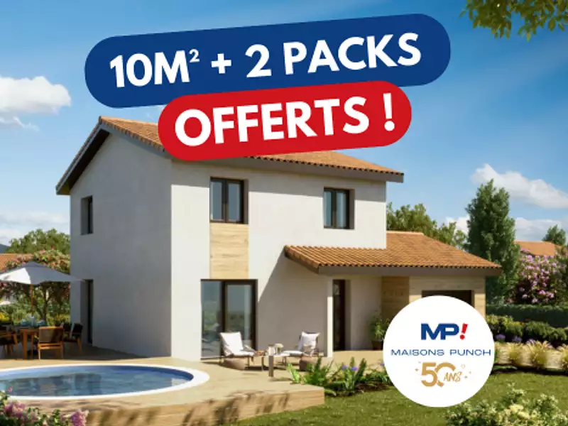 Maison neuve, 79 m² - Sainte-Julie (01150)