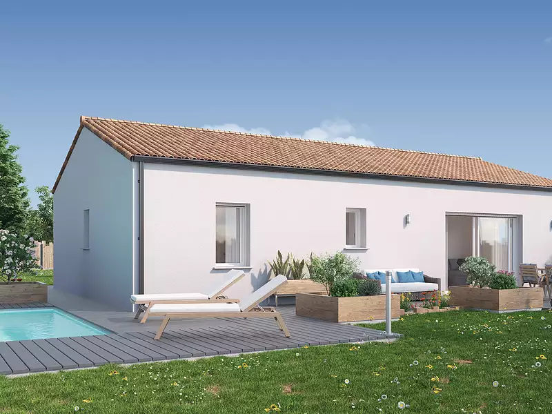 Maison neuve, 85 m² - Sainte-Flaive-des-Loups (85150)