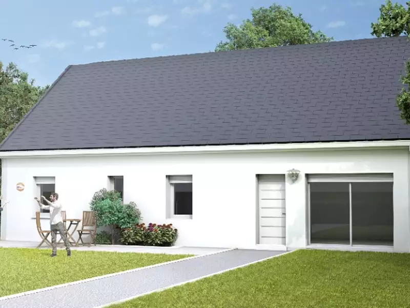 Maison neuve, 80 m² - Genouilly (18310)