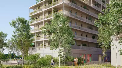 Votre futur appartement au pied des métros L14 & L15 !