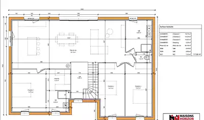 Maison neuve, 123 m²