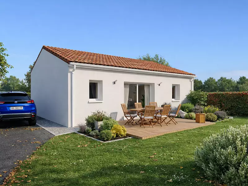 Maison neuve, 70 m² - Fleuré (86340)