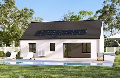 Maison neuve, 73 m²