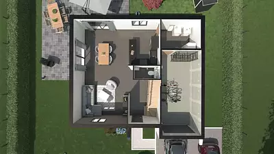 Maison neuve, 90 m²