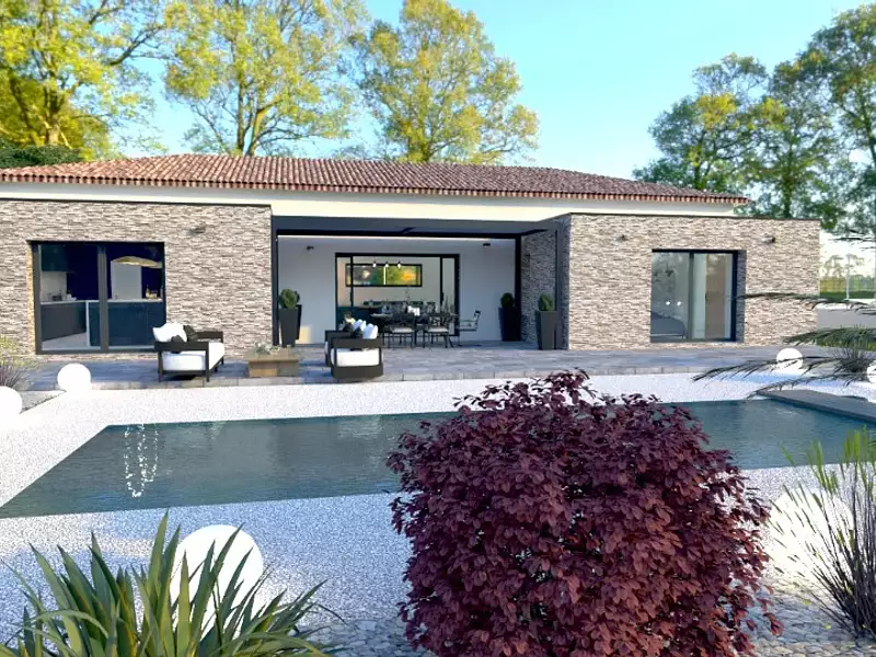 Maison neuve, 159 m² - Les Vans (07140)