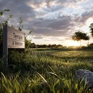 Terrain à bâtir, 1 400 m²