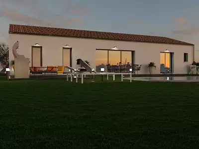 Maison neuve, 110 m² - La Palme (11480)