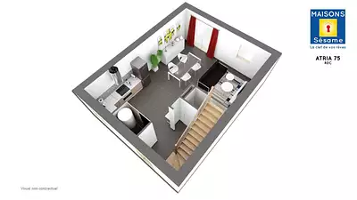 Maison neuve, 73 m²