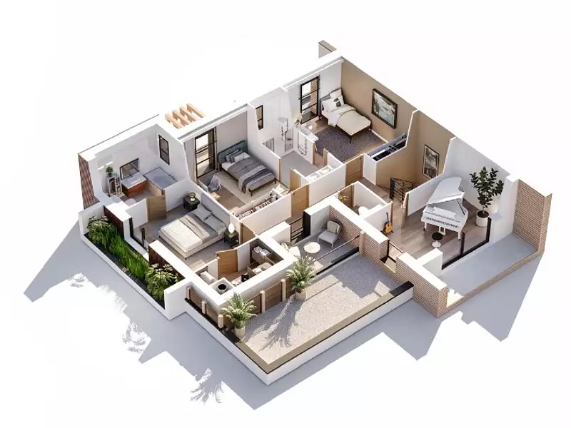Maison neuve, 173 m² - Montfort-l'Amaury (78490)