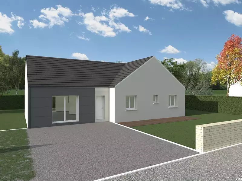 Maison neuve, 97 m² - Dourdan (91410)