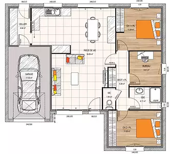 Maison neuve, 82 m²