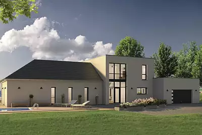 Maison neuve, 224 m²