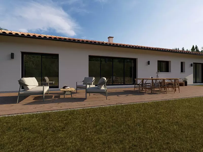 Maison neuve, 110 m² - Saint-Médard-en-Jalles (33160)