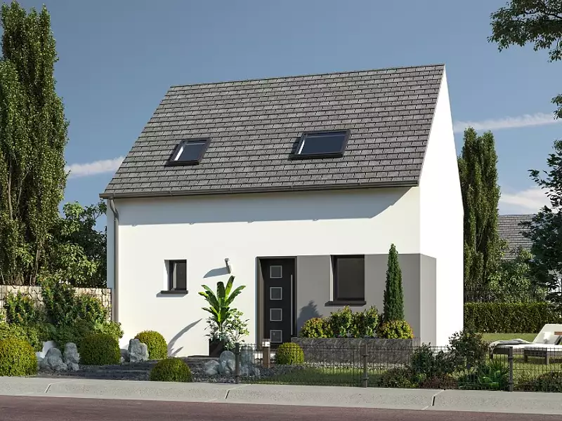 Maison neuve, 88 m² - Fougères (35300)