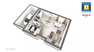 Maison neuve, 95 m²