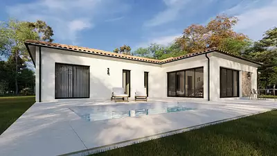 Maison neuve, 125 m²