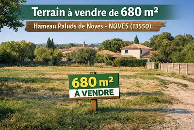 Terrain à bâtir, 680 m²