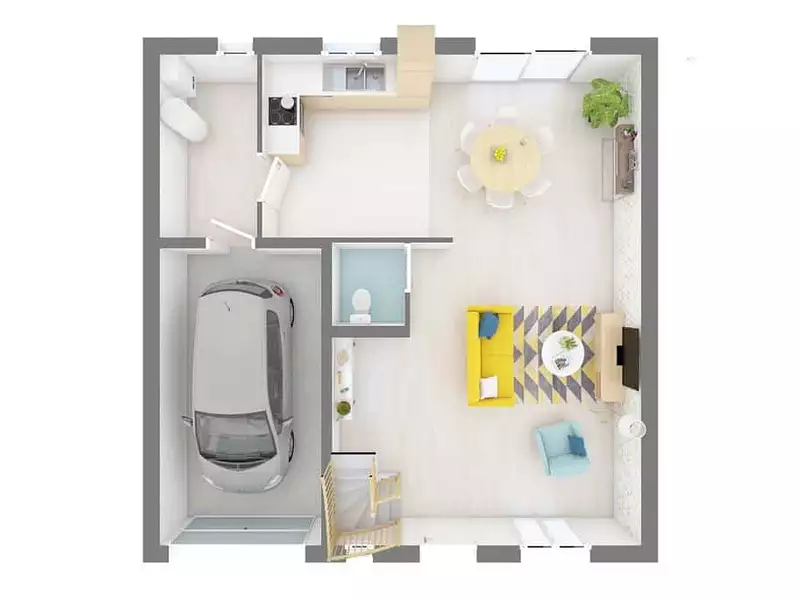 Maison neuve, 84 m² - Louplande (72210)