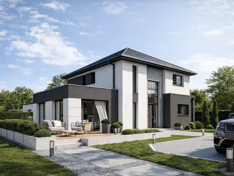 Maison neuve, 156,19 m² - Monchecourt (59234)